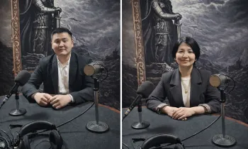 Сотрудники НБ КР прочитали в радиоэфире отрывки из книги «Теңири Манас»