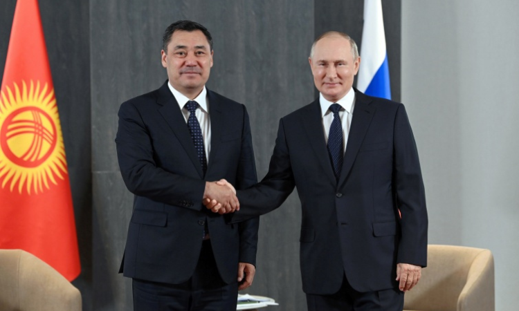 В Самарканде прошла встреча Садыра Жапарова и Владимира Путина
