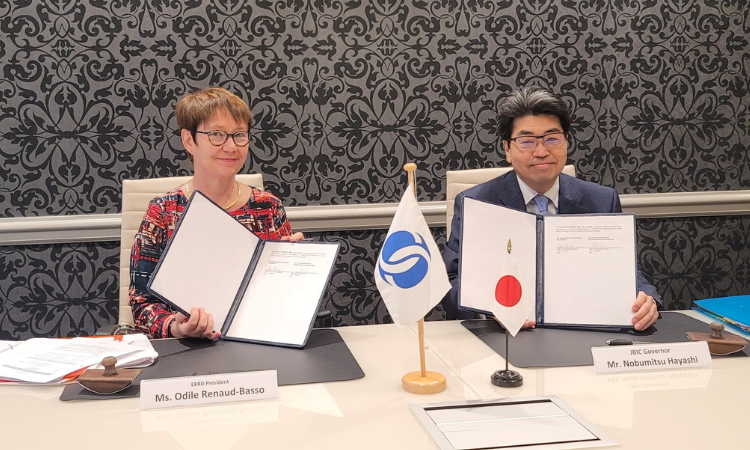 ЕБРР и Японский банк международного сотрудничества укрепляют связи