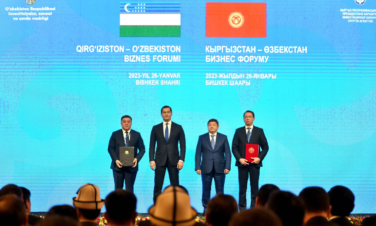 На форуме «Кыргызстан-Узбекистан» подписаны документы на 168 млн долларов