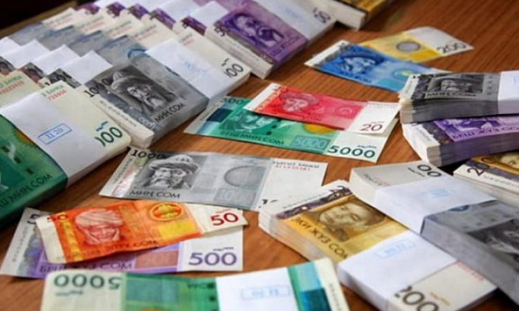 Сколько денег находится в налично-денежном обороте в Кыргызстане?