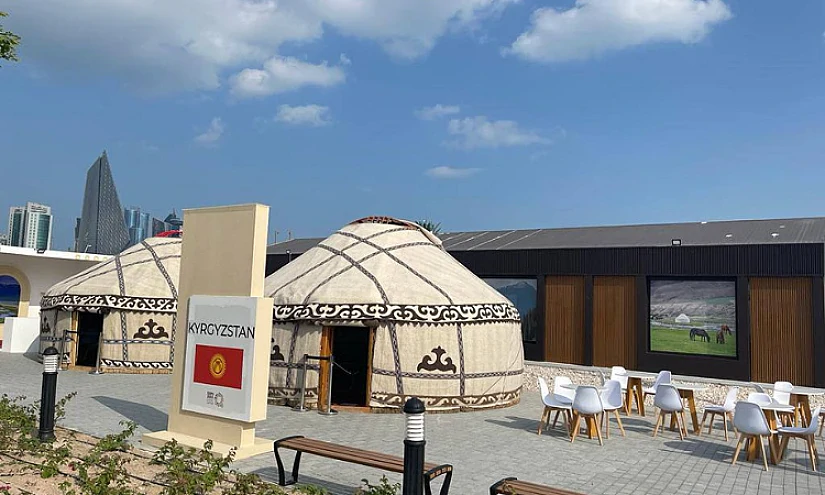 В Катаре открыт национальный павильон Кыргызстана