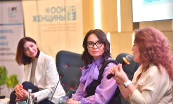 В Бишкеке прошло открытие торгов Ring the Bell for Gender Equality - 2024