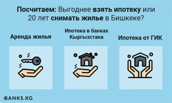 Посчитаем: Выгоднее взять ипотеку или 20 лет снимать жилье в Бишкеке?